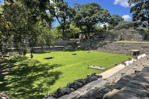 Site archéologique maya de Tikal au Guatemala