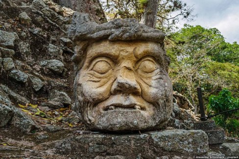 Trésors architecturaux mayas à Copan au Honduras