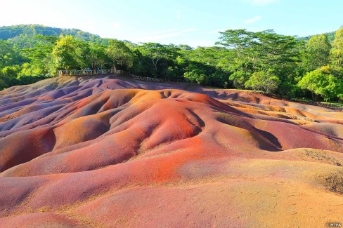Les terres rouges de Chamarel