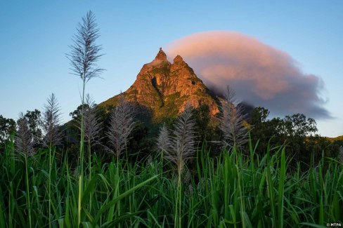 Sommet de Pieter Both sur l'île Maurice