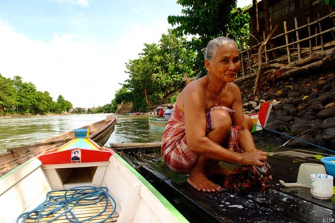 Scène de vie au Sulawesi