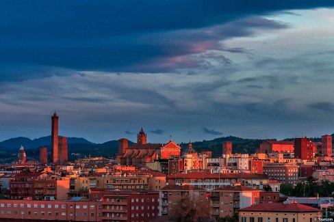 Vue de Bologne