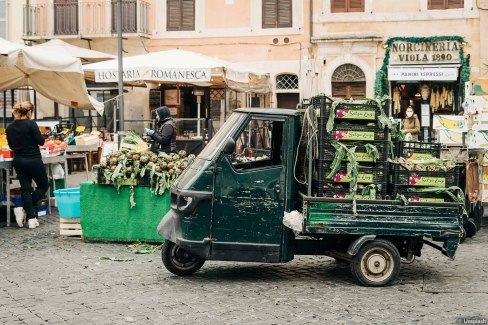 Marché Campo de Fiori à Rome