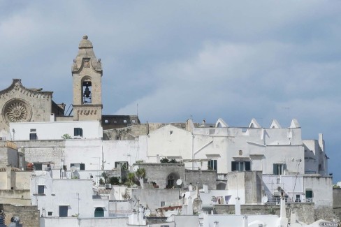 Ostuni dans la province de Brindisi dans les Pouilles