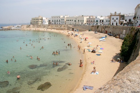 plage de Gallipolli dans les Pouilles