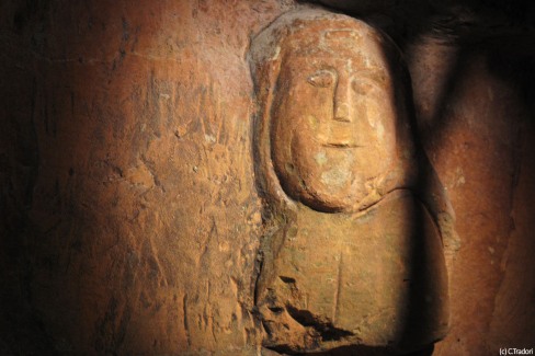 Icone dans une église rupestre de Laterza