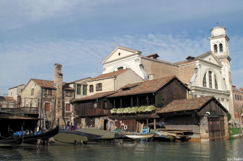 Atelier de gondoles à San Trovaso