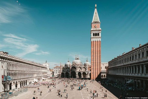 Place Saint Marc à Venise