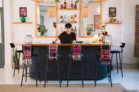 Hébergement intimiste et coloré à Lang Prabang