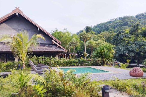 Etape nature dans un hôtel au coeur des montagnes du nord du Laos