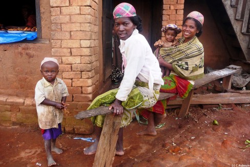 Scène de vie à Madagascar