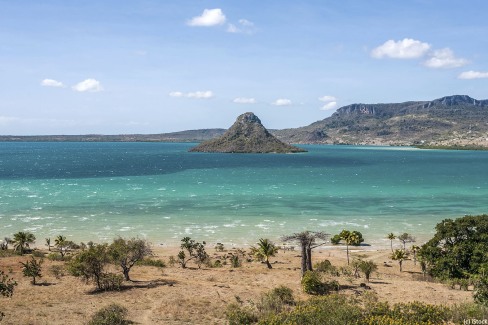 Pain de sucre de la baie d'Antsiranana dans le nord de Madagascar