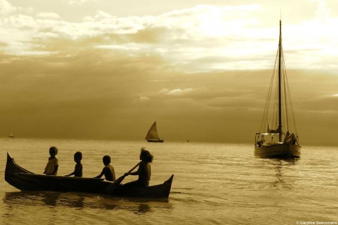 Coucher de soleil à Madagascar