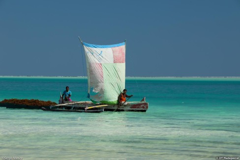 Bateau de la communauté vezo à Madagascar