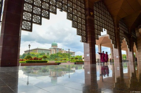 Mosquée de Putrajaya en Malaisie