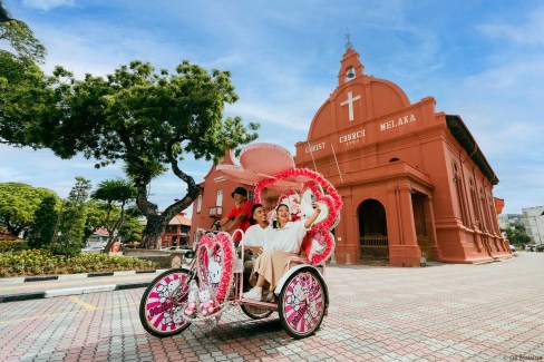 Stadhuys, dite "Place Rouge" à Malacca