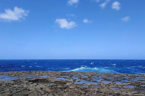 Les marais salants sur l'île de Gozo