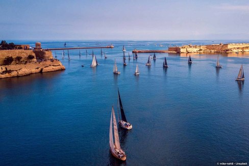 Assister aux régates sur le Grand Harbour
