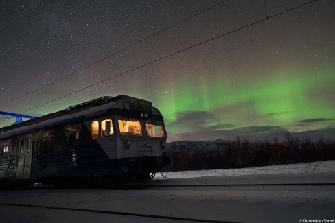 Le Northern Lights Train à Narvik