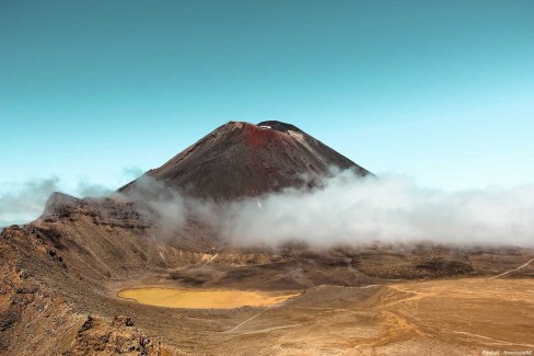 Montagne et volcan Tongariro