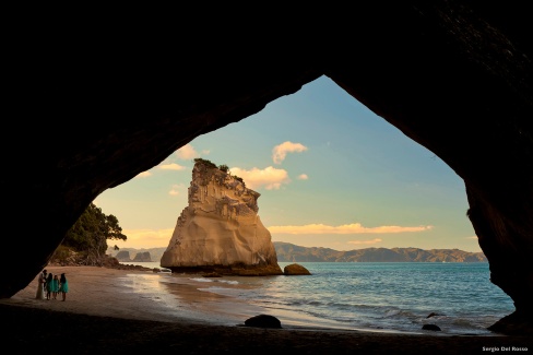 Plage de Nouvelle Zelande