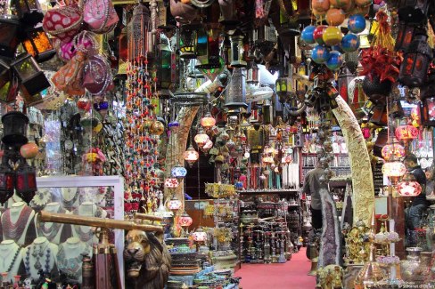 A Souvenir shop showing their beautiful items for sale