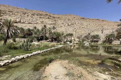 Entrée du wadi Bani Khalid - Sultanat d'Oman