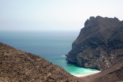 Plage secrète dans la région du Dhofar !