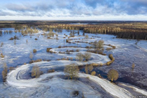 La "cinquième saison" dans le parc national estonien de Soomaa