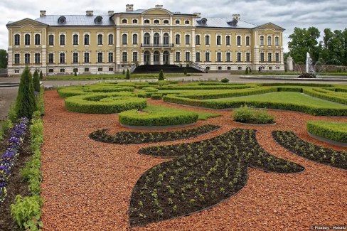 Château de Rundāle, Lettonie