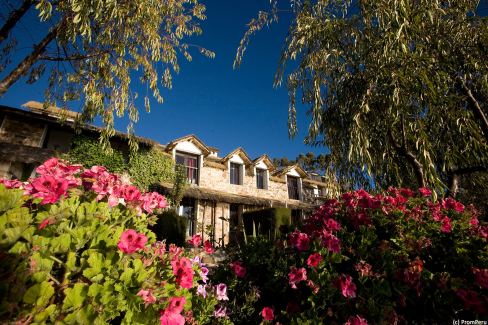 Hôtel situé sur l'ile privée de Suasi sur le lac Titicaca