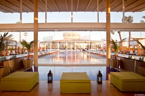 La piscine de l'hôtel Libertador à Paracas