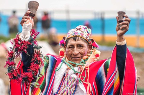 Pérou - Péruvien en costume traditionnel