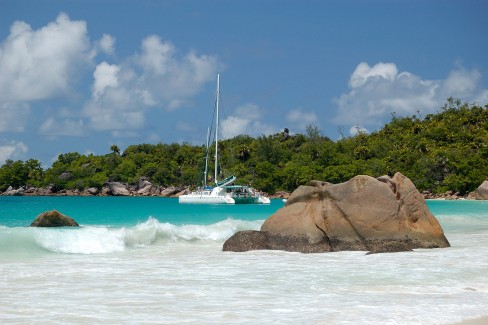 Croisiere sur Anse Lazio depuis l'île de Praslin