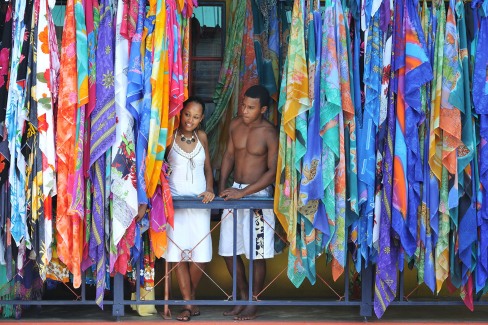 Marché de Victoria, saveurs et couleurs créoles