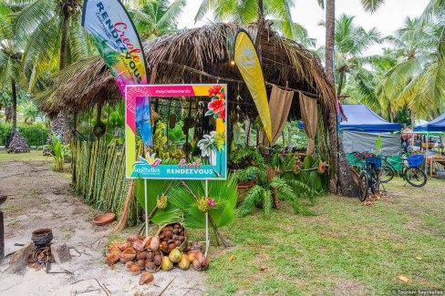 Parc protégé de Union Estate sur l'île de La Digue dans l'archipel des Seychelles