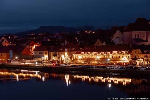 Illuminations d'hiver à Maribor