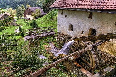 Moulin à vent à Dobrna