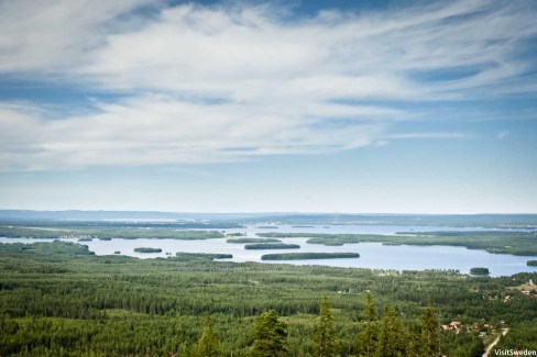 Lac Siljan, Suède