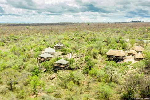 Lodge intégré à la nature dans le parc national de Nyerere