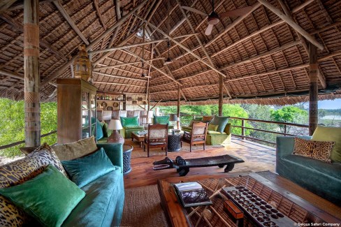 Lodge de luxe dans le parc national de Nyerere