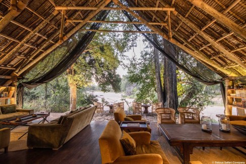 Lodge de luxe dans le parc national de Ruaha