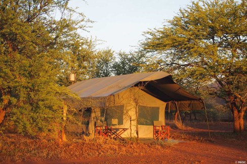 Camp de toile intimiste dans le sud du Serengeti