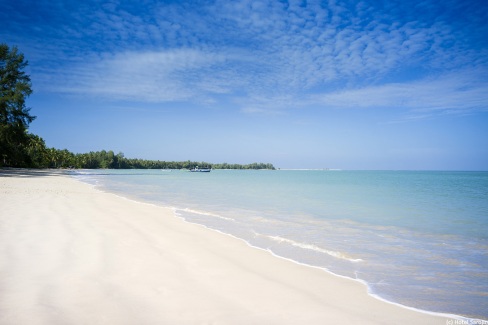 Plage paradisiaque de l'hôtel Sarojin sur l'ile de "Khao Lak"