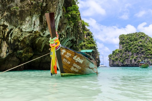 La baie de Phang Nga sur l'ile de "Koh Yao"