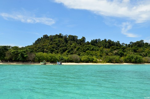 Rivage de l’île de Koh Kradan