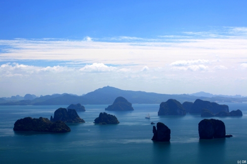 Archipel de Koh Hong face à l’île de Koh Yao Noï