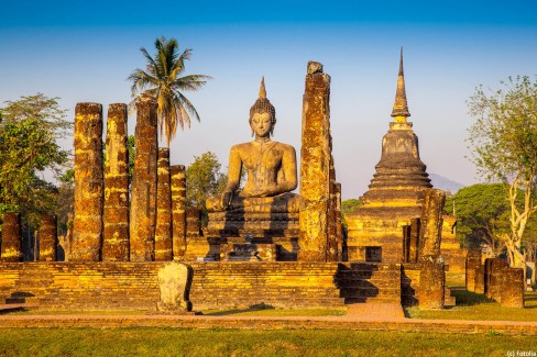 Ruines de l’ancienne capitale Sukhothaï