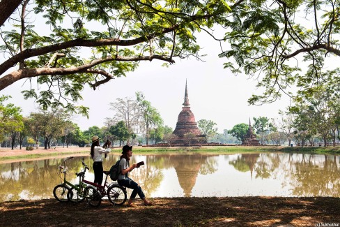 le parc historique de l’ancienne capitale Sukhothai