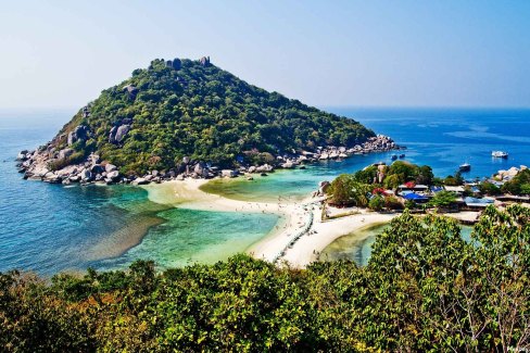 Koh Tao vue du ciel